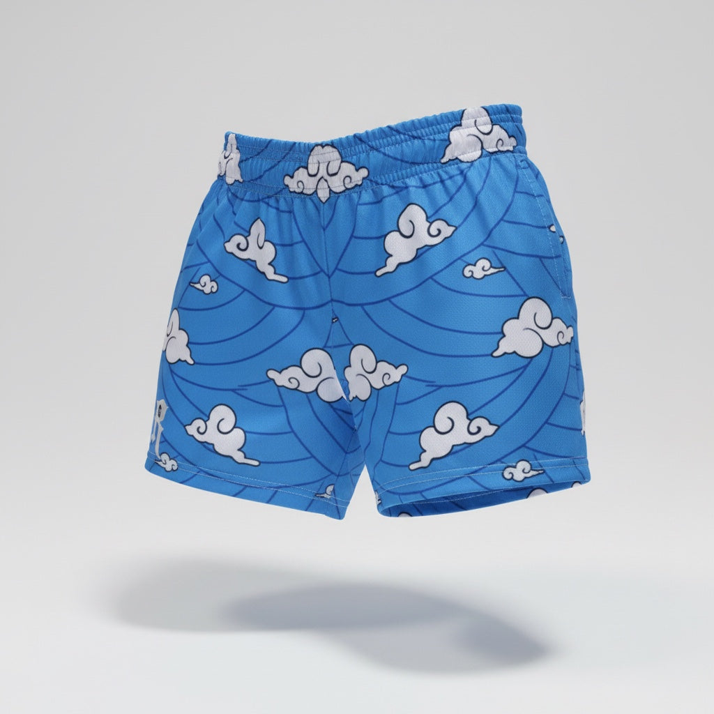 A4 Athletics x Rockstar Graphics: The "Sky-Strike" Aero Mesh Short