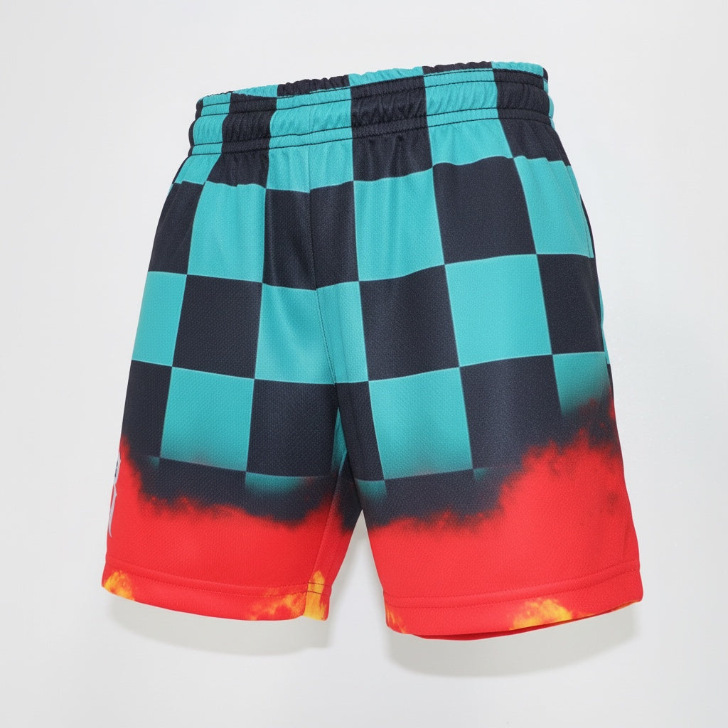 A4 Athletics x Rockstar Graphics: The "Ignition" Mesh Short