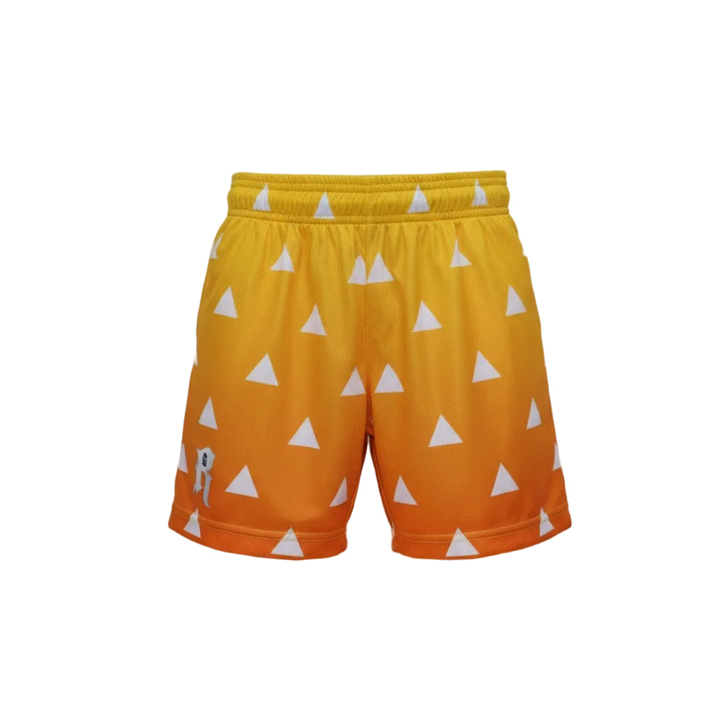 A4 Athletics x Rockstar Graphics: The "Thunder-Strike" Pro Mesh Short