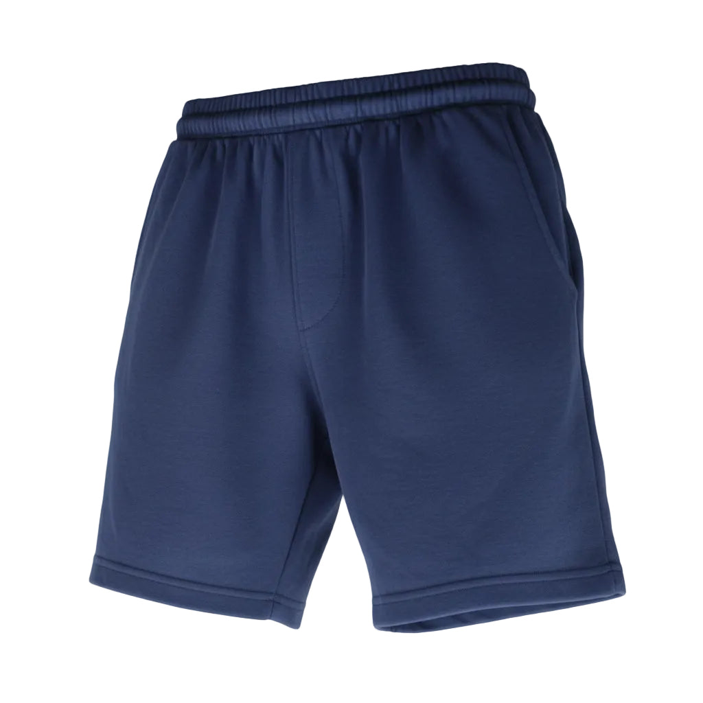 A4 Athletics Navy Gym Shorts with Gold Logo
