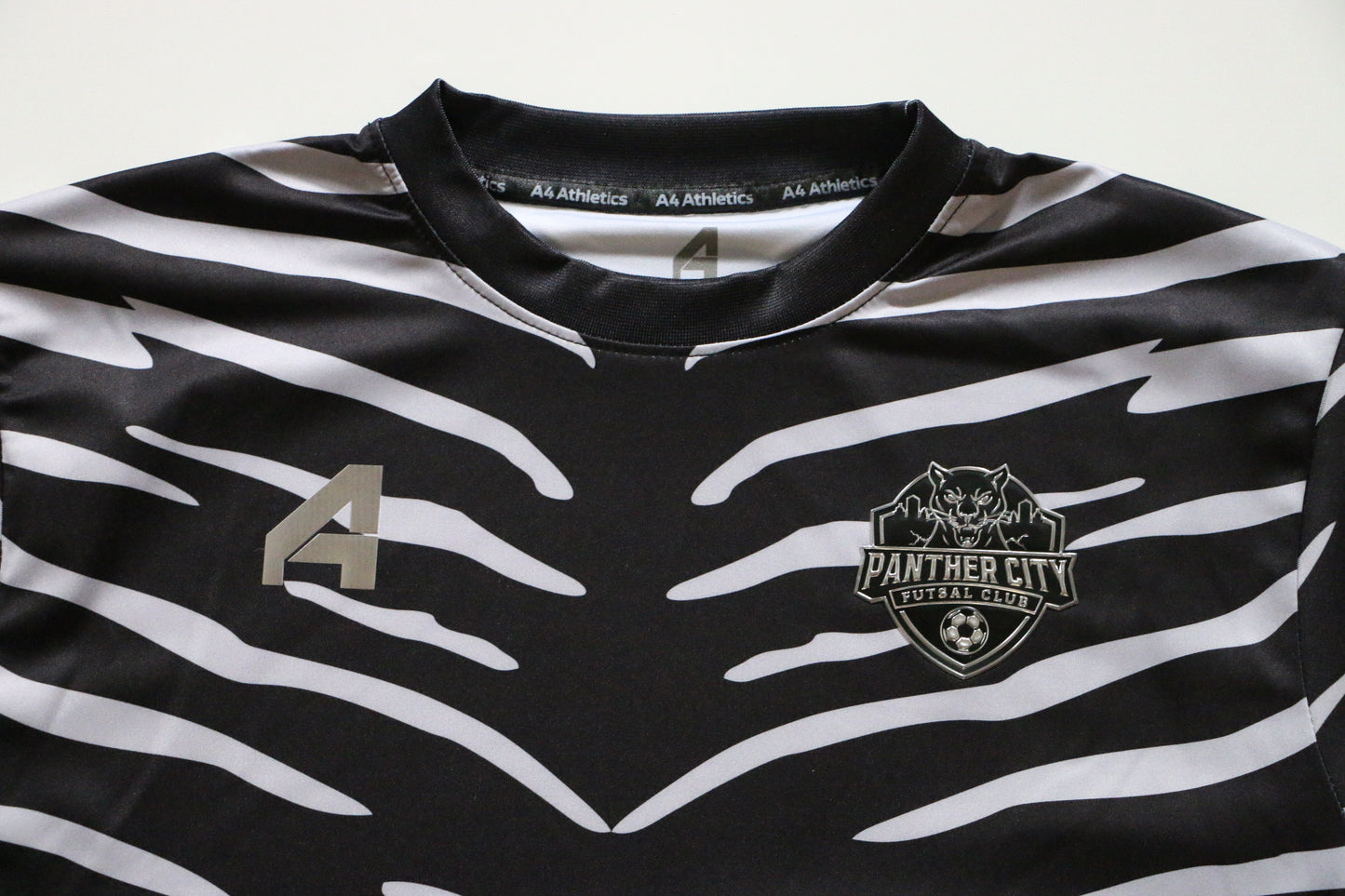 Black Bengal Panther City Jersey by A4 Athletics